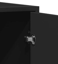 Sideboard Schwarz 92x35x76 cm Holzwerkstoff