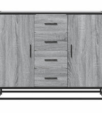 Sideboard Grau Sonoma 92x35x76 cm Holzwerkstoff