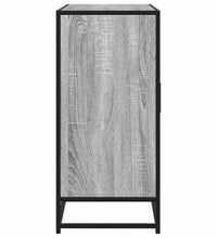 Sideboard Grau Sonoma 92x35x76 cm Holzwerkstoff