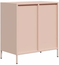 Sideboard Rosa 68x39x73,5 cm Kaltgewalzter Stahl