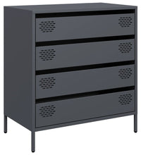 Sideboard Anthrazit 68x39x73,5 cm Kaltgewalzter Stahl