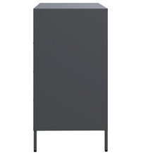 Sideboard Anthrazit 68x39x73,5 cm Kaltgewalzter Stahl