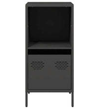 Sideboard Schwarz 35x39x73,5 cm Kaltgewalzter Stahl