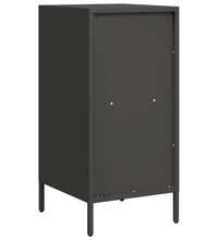 Sideboard Schwarz 35x39x73,5 cm Kaltgewalzter Stahl