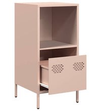 Sideboard Rosa 35x39x73,5 cm Kaltgewalzter Stahl