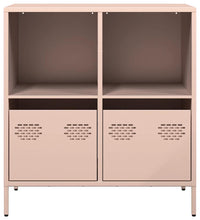 Sideboard Rosa 68x39x73,5 cm Kaltgewalzter Stahl