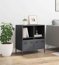 Sideboard Anthrazit 68x39x73,5 cm Kaltgewalzter Stahl