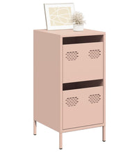 Sideboard Rosa 35x39x73,5 cm Kaltgewalzter Stahl