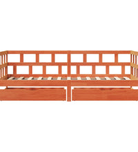 Tagesbett mit Schubladen ohne Matratze 90x190 cm Massivholz