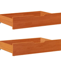 Tagesbett Ausziehbar mit Schubladen 90x200 cm Massivholz Kiefer