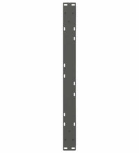 Couchtischbeine 2 Stk. Anthrazit 70x(30-31,3) cm Stahl