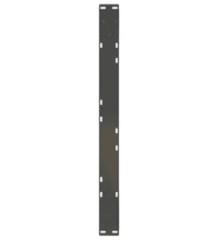 Couchtischbeine 2 Stk. Anthrazit 70x(42-43,3) cm Stahl