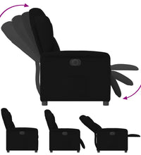 Relaxsessel Elektrisch Schwarz Stoff