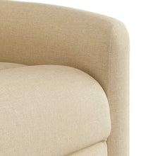 Massagesessel Elektrisch Creme Stoff
