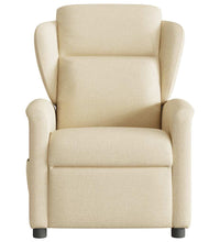 Massagesessel Elektrisch Creme Stoff