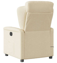 Massagesessel Elektrisch Creme Stoff