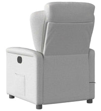 Massagesessel Elektrisch Wolkengrau Stoff