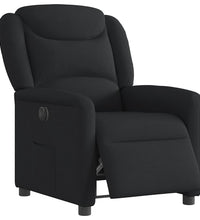 Relaxsessel Elektrisch Schwarz Stoff