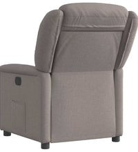 Relaxsessel Elektrisch Taupe Stoff