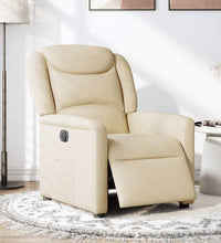 Relaxsessel Elektrisch Creme Stoff
