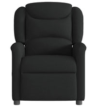 Massagesessel Elektrisch Schwarz Stoff