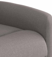Massagesessel Elektrisch Taupe Stoff