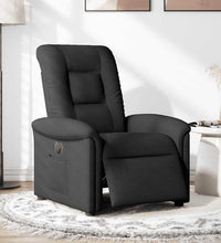 Relaxsessel Elektrisch Schwarz Stoff