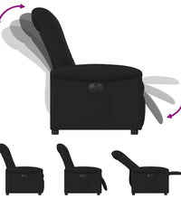 Relaxsessel Elektrisch Schwarz Stoff