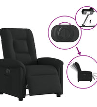 Relaxsessel Elektrisch Schwarz Stoff