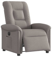Relaxsessel Elektrisch Taupe Stoff