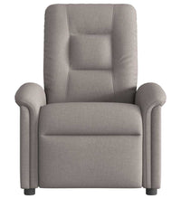 Relaxsessel Elektrisch Taupe Stoff