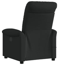 Massagesessel Elektrisch Schwarz Stoff