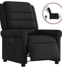 Relaxsessel Elektrisch Schwarz Stoff
