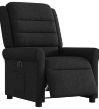 Relaxsessel Elektrisch Schwarz Stoff