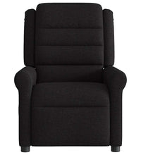 Massagesessel Elektrisch Schwarz Stoff