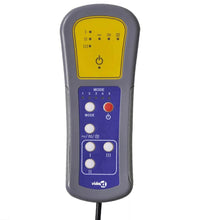 Massagesessel Elektrisch Dunkelbraun Stoff