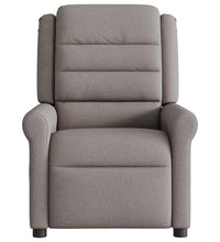 Massagesessel Elektrisch Taupe Stoff