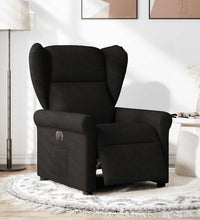 Relaxsessel Elektrisch Schwarz Stoff