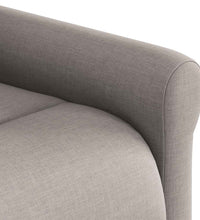 Relaxsessel Elektrisch Taupe Stoff