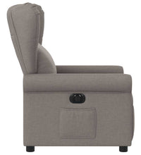 Relaxsessel Elektrisch Taupe Stoff