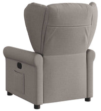 Relaxsessel Elektrisch Taupe Stoff