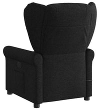 Massagesessel Elektrisch Schwarz Stoff