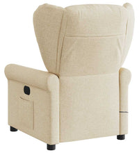 Massagesessel Elektrisch Creme Stoff