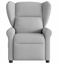Massagesessel Elektrisch Wolkengrau Stoff