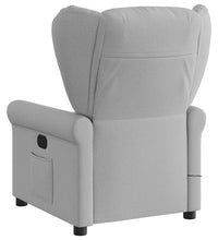 Massagesessel Elektrisch Wolkengrau Stoff