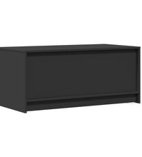 LED-Couchtisch Schwarz Holzwerkstoff