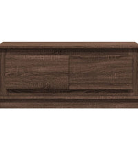 LED-Couchtisch Braun Eichen-Optik Holzwerkstoff