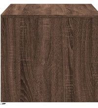 LED-Couchtisch Braun Eichen-Optik Holzwerkstoff