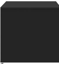 LED-Couchtisch Schwarz Holzwerkstoff