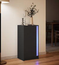 LED-Sideboard Schwarz 42,5x34x85 cm Holzwerkstoff
